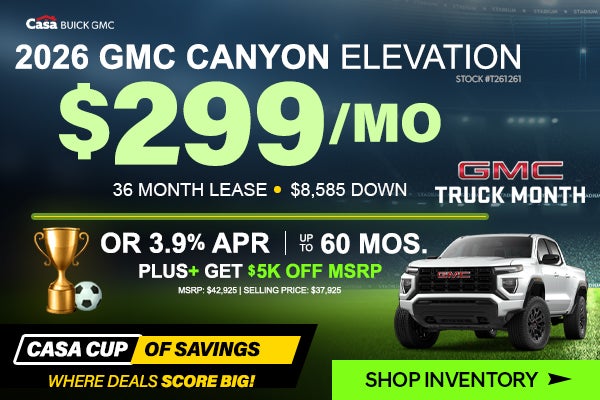 2026 GMC Canyon Elevation