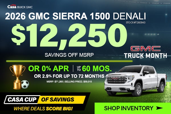 2026 GMC Sierra 1500 Denali