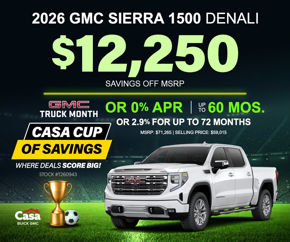 2026 GMC Sierra 1500 Denali