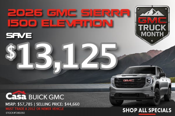 2026 GMC Sierra 1500 Elevation