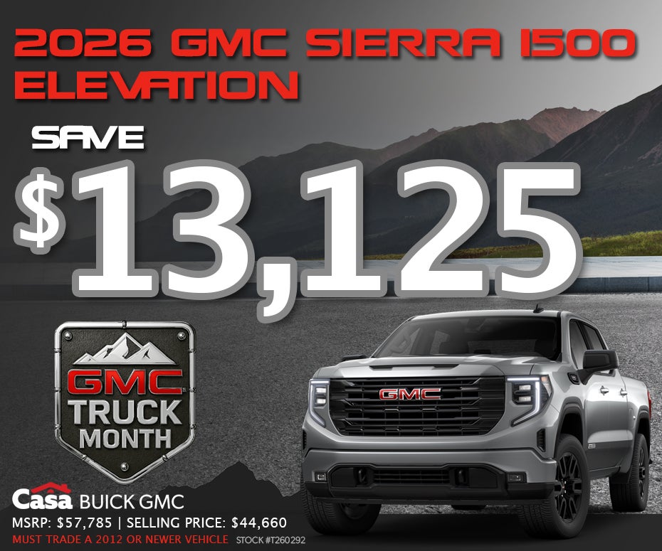 2026 GMC Sierra 1500 Elevation