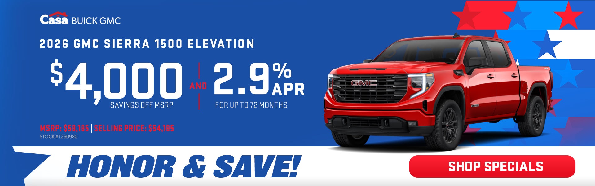 2026 GMC Sierra 1500 Elevation