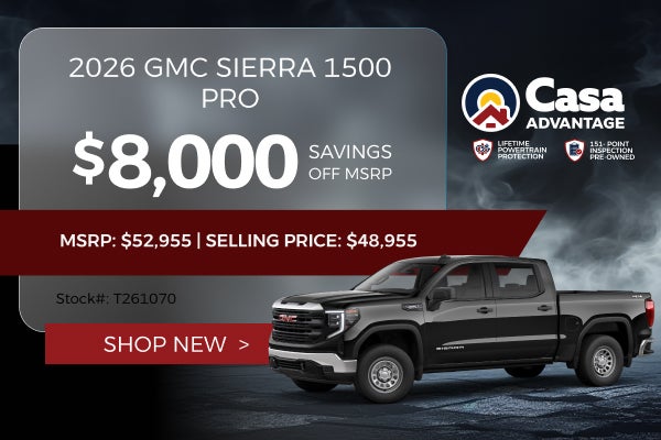 2026 GMC SIERRA 1500 PRO