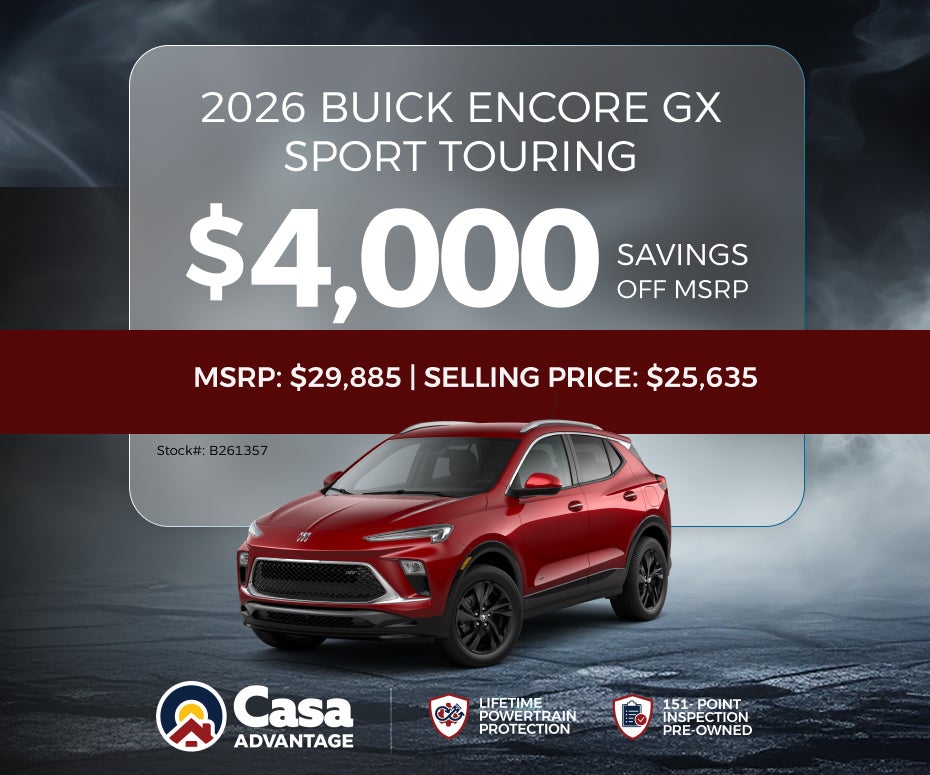 2026 BUICK ENCORE GX SPORT TOURING
