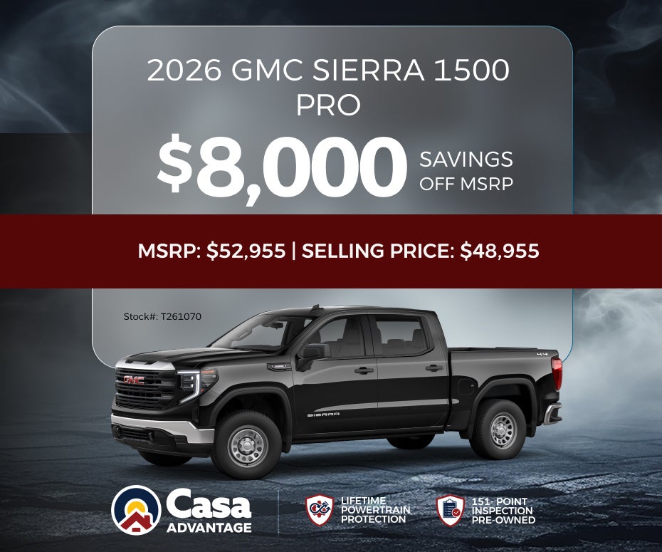 2026 GMC SIERRA 1500 PRO