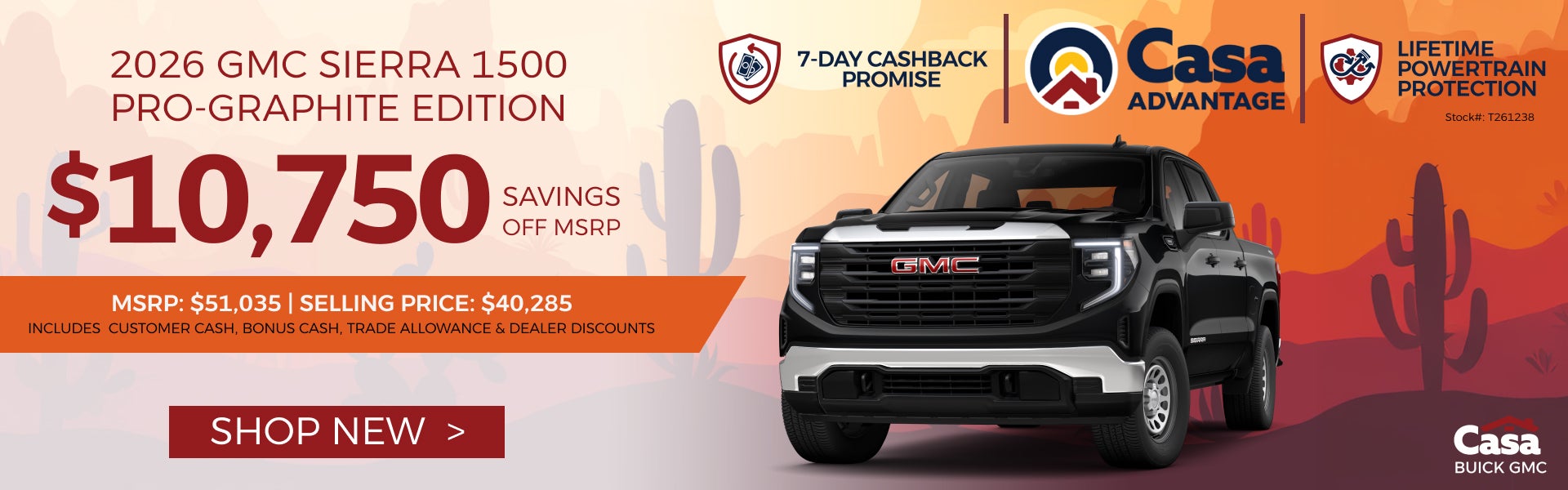 2026 GMC SIERRA 1500 PR0