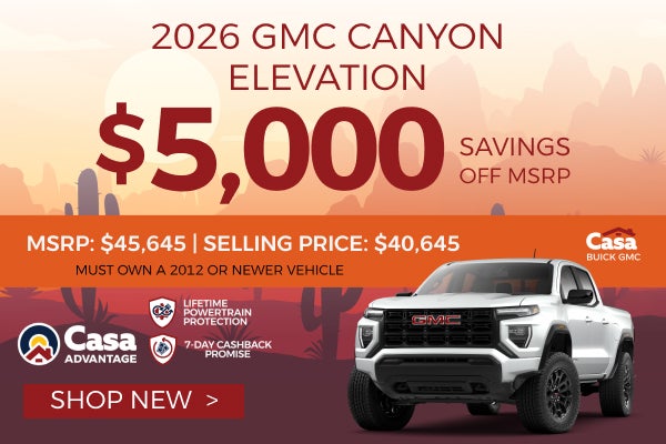 2026 GMC CANYON ELEVATION