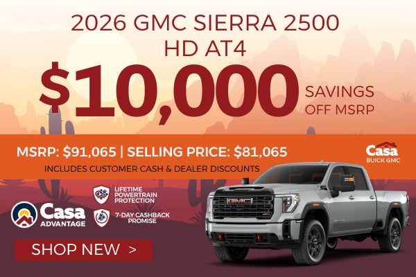 2026 GMC SIERRA 2500 HD AT4