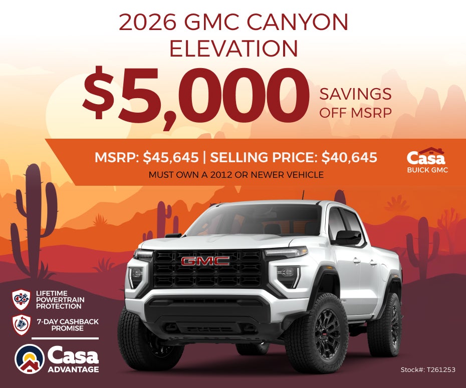 2026 GMC CANYON ELEVATION