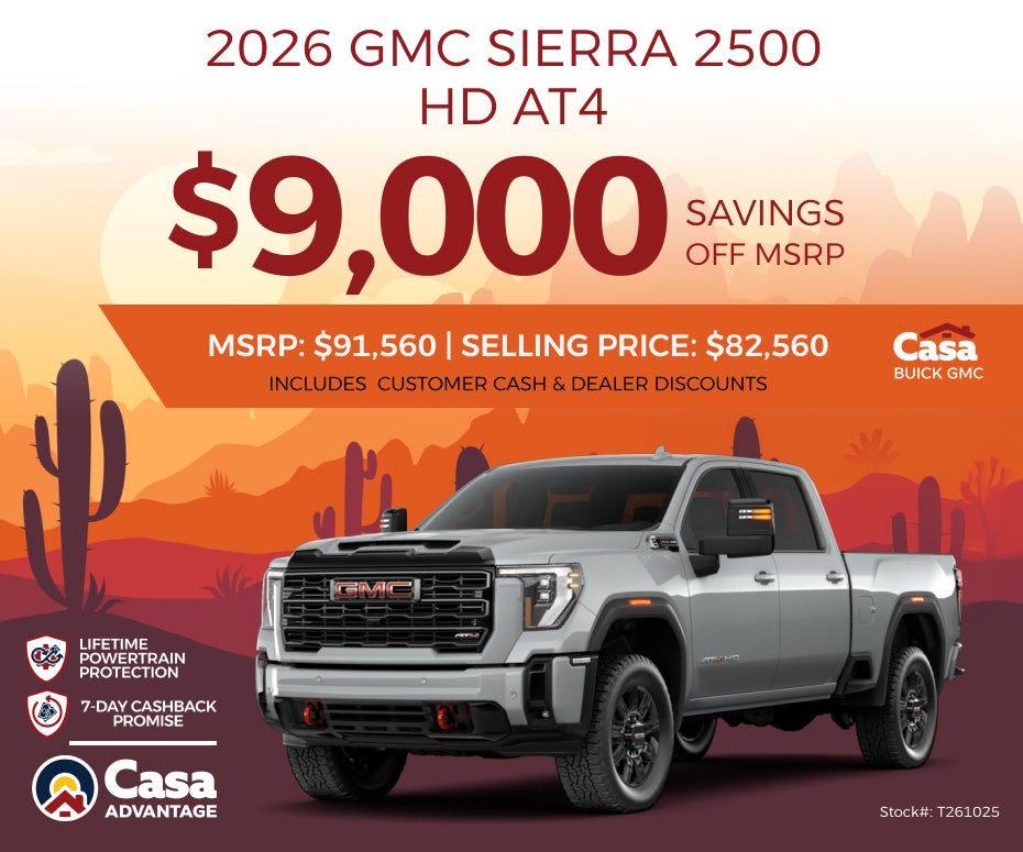 2026 GMC SIERRA 2500 HD AT4
