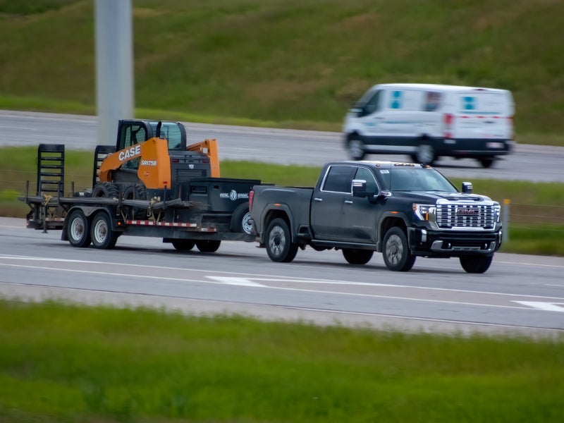 GMC Sierra towing equipment
